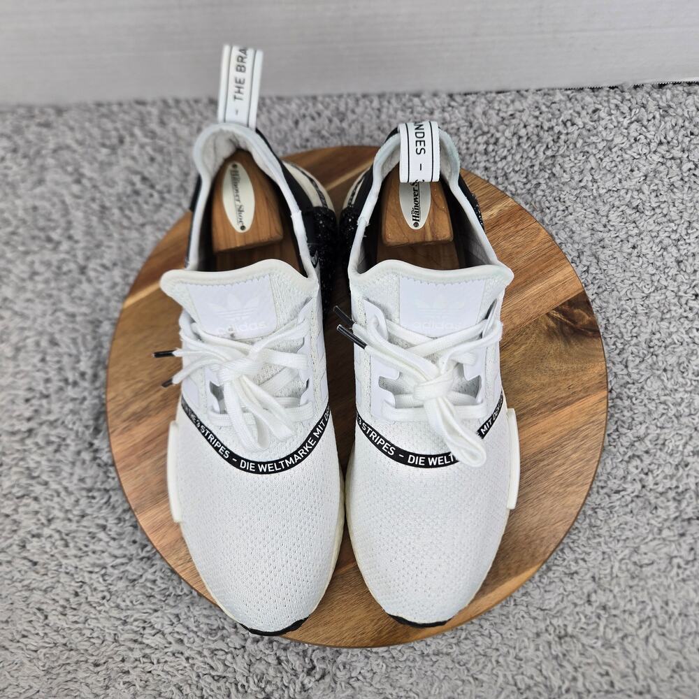 Adidas Mens 11 NMD R1 Speckle Pack White Lifestyle Daily Casual Sneaker EF3326 - Picture 5 of 13